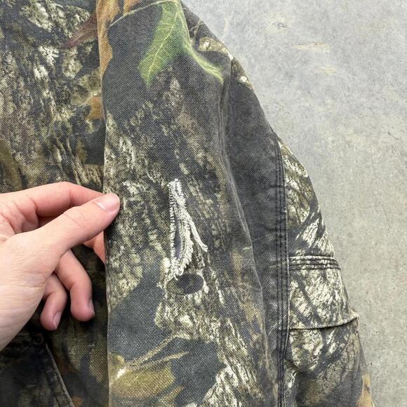 Vintage Wolf Mountain Carhartt Style realtree insulated Workwear jacket size XLT - Picture 6 of 7